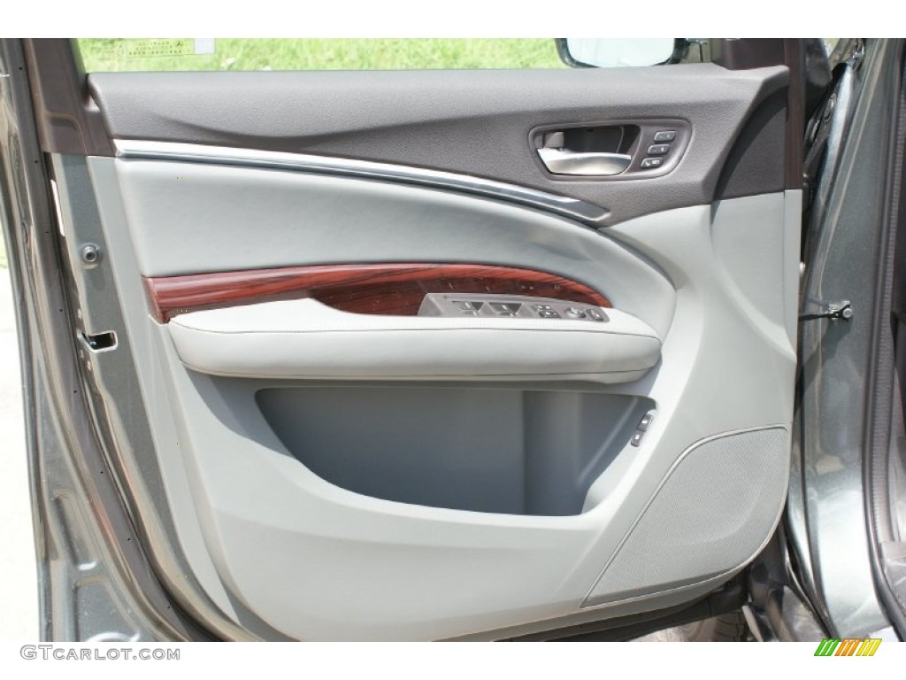 2014 Acura MDX SH-AWD Advance Eucalyptus Door Panel Photo #94522938