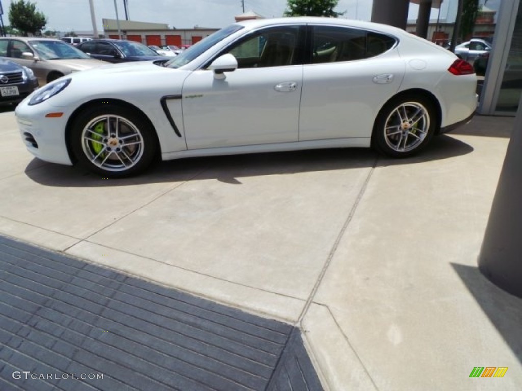 White 2014 Porsche Panamera S E-Hybrid Exterior Photo #94523265