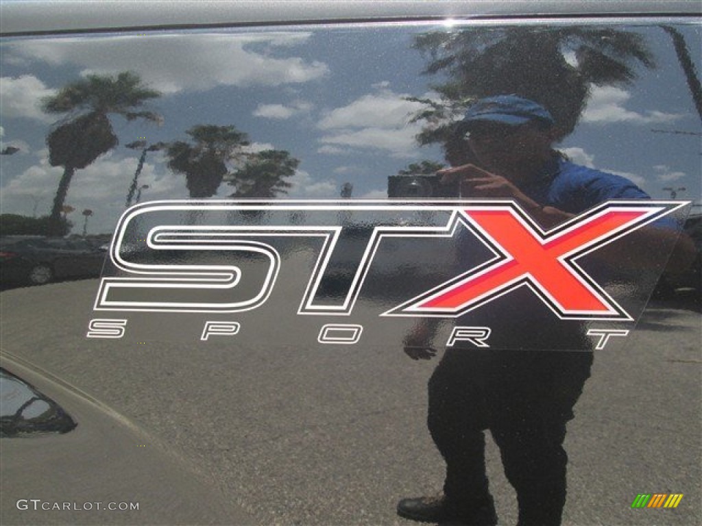 2014 F150 STX SuperCab - Tuxedo Black / Black photo #8