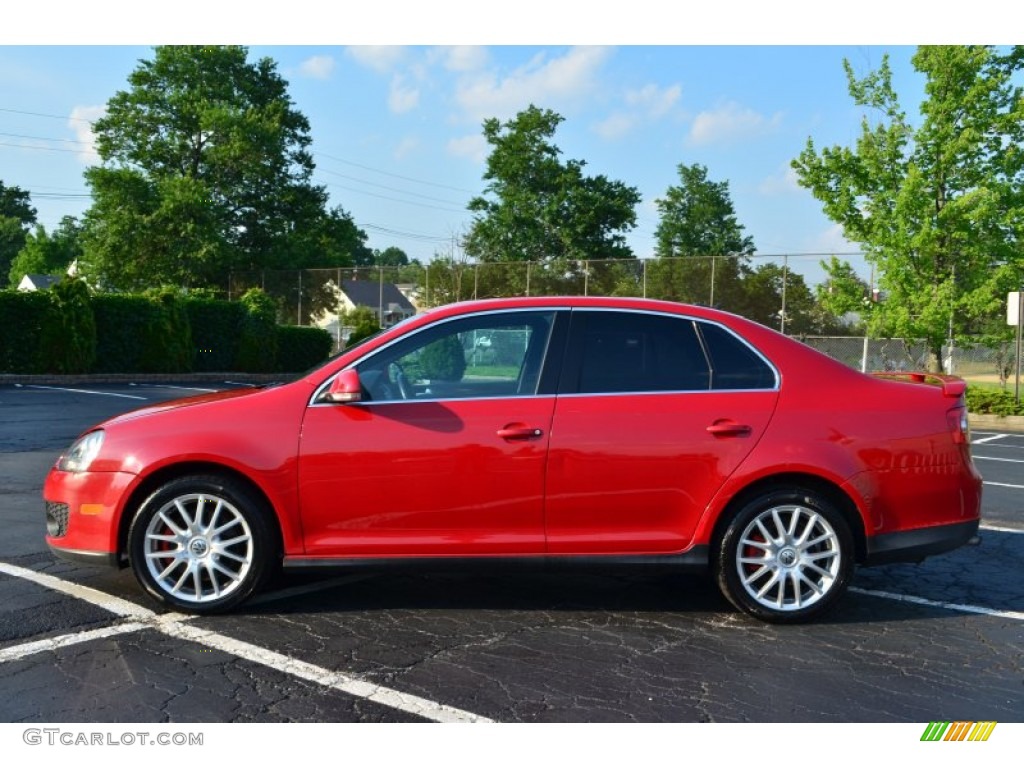 2006 Jetta GLI Sedan - Salsa Red / Anthracite Black photo #4