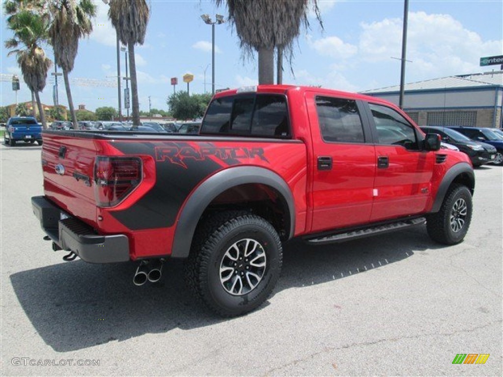 Race Red 2014 Ford F150 SVT Raptor SuperCrew 4x4 Exterior Photo #94523553