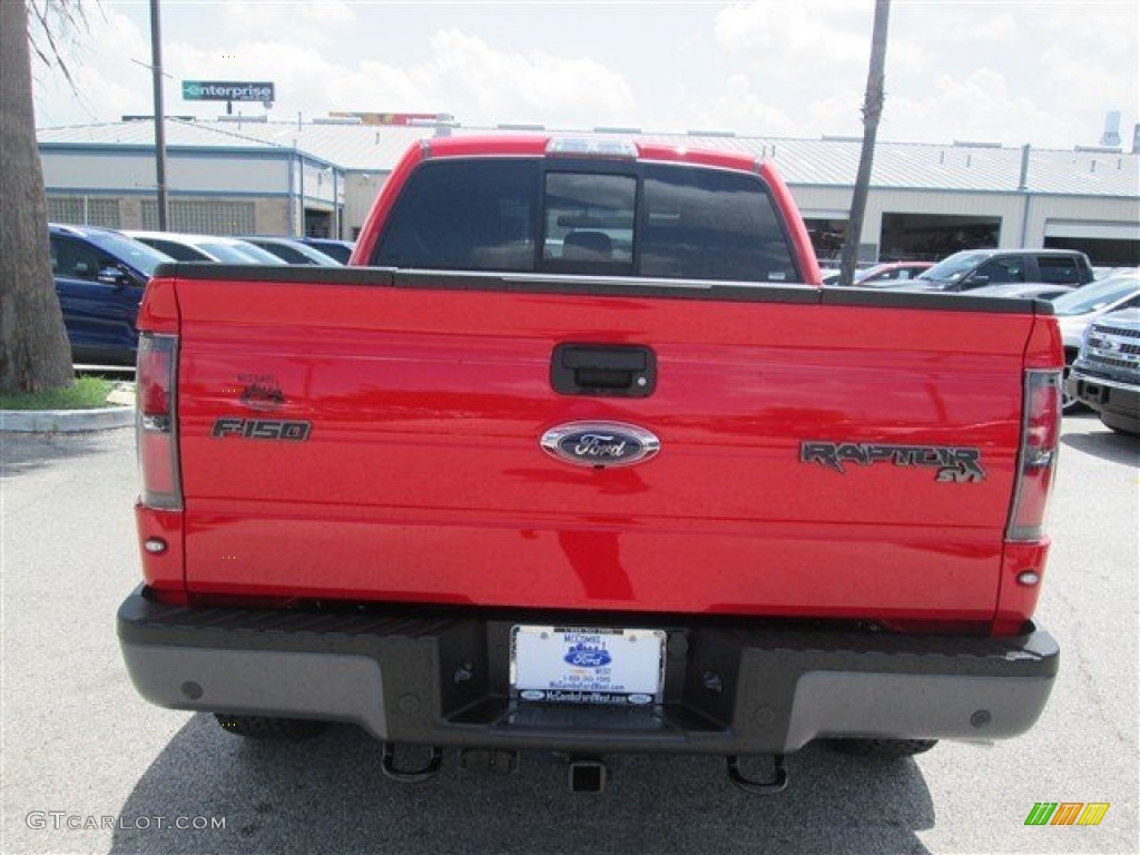 2014 F150 SVT Raptor SuperCrew 4x4 - Race Red / Raptor Black photo #5