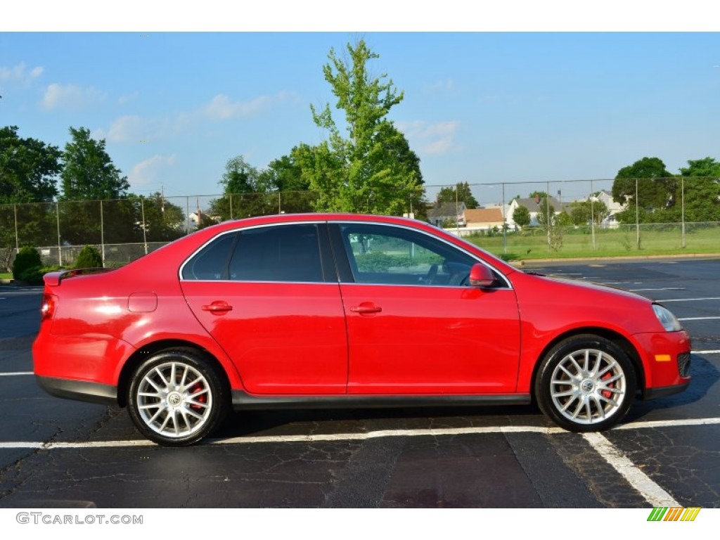 2006 Jetta GLI Sedan - Salsa Red / Anthracite Black photo #8