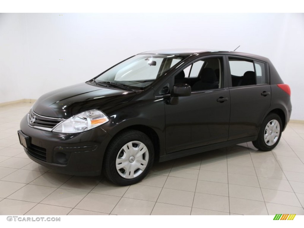 Espresso Black 2010 Nissan Versa 1.8 S Hatchback Exterior Photo #94524123