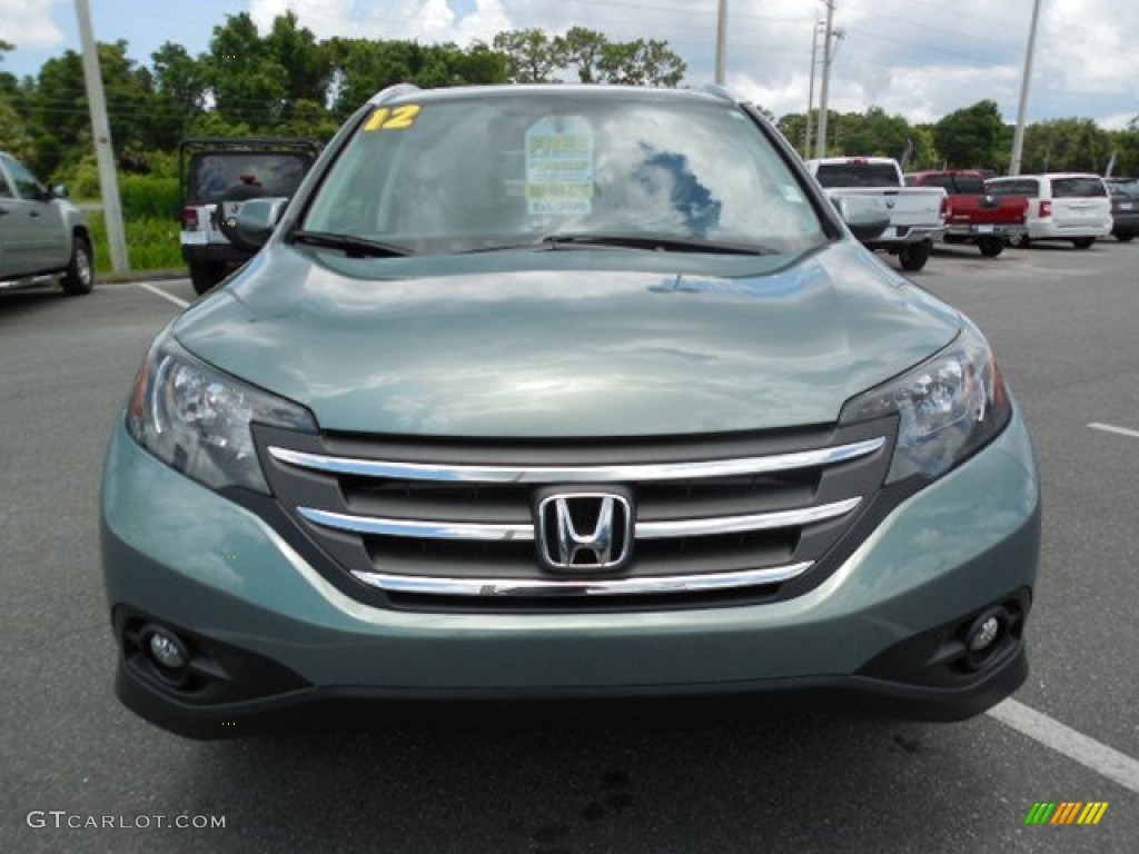 2012 CR-V EX-L - Opal Sage Metallic / Gray photo #14