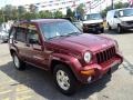 2003 Dark Garnet Red Pearl Jeep Liberty Limited 4x4  photo #5