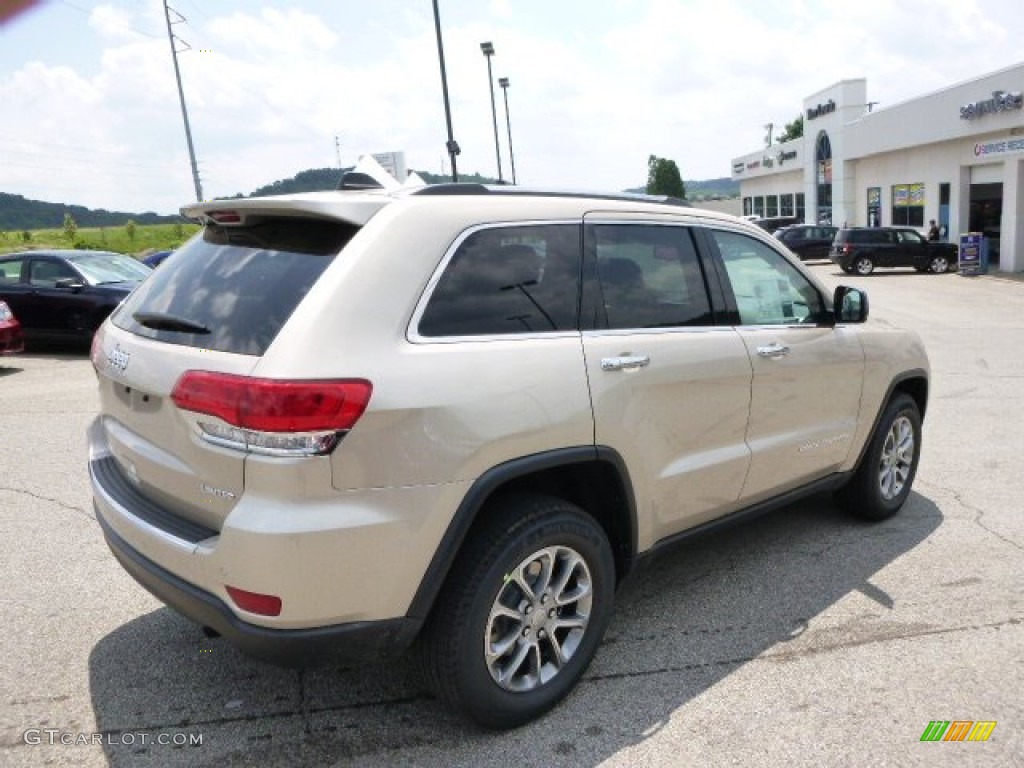 2014 Grand Cherokee Limited 4x4 - Cashmere Pearl / New Zealand Black/Light Frost photo #6