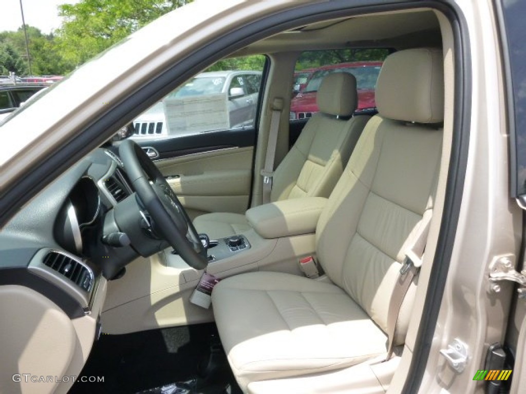 2014 Grand Cherokee Limited 4x4 - Cashmere Pearl / New Zealand Black/Light Frost photo #10