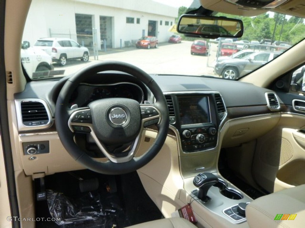 2014 Grand Cherokee Limited 4x4 - Cashmere Pearl / New Zealand Black/Light Frost photo #12