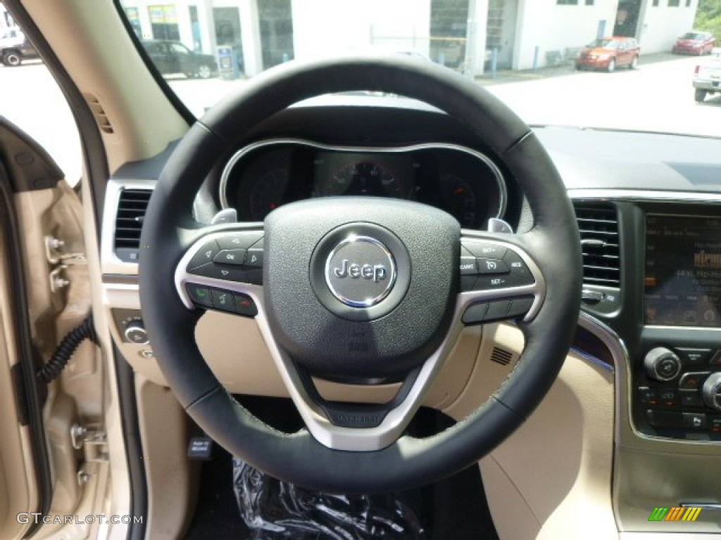 2014 Grand Cherokee Limited 4x4 - Cashmere Pearl / New Zealand Black/Light Frost photo #19