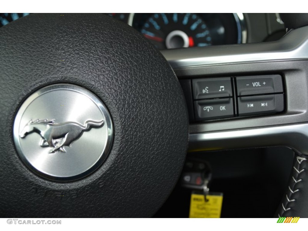 2014 Mustang GT Coupe - Ruby Red / Charcoal Black photo #16