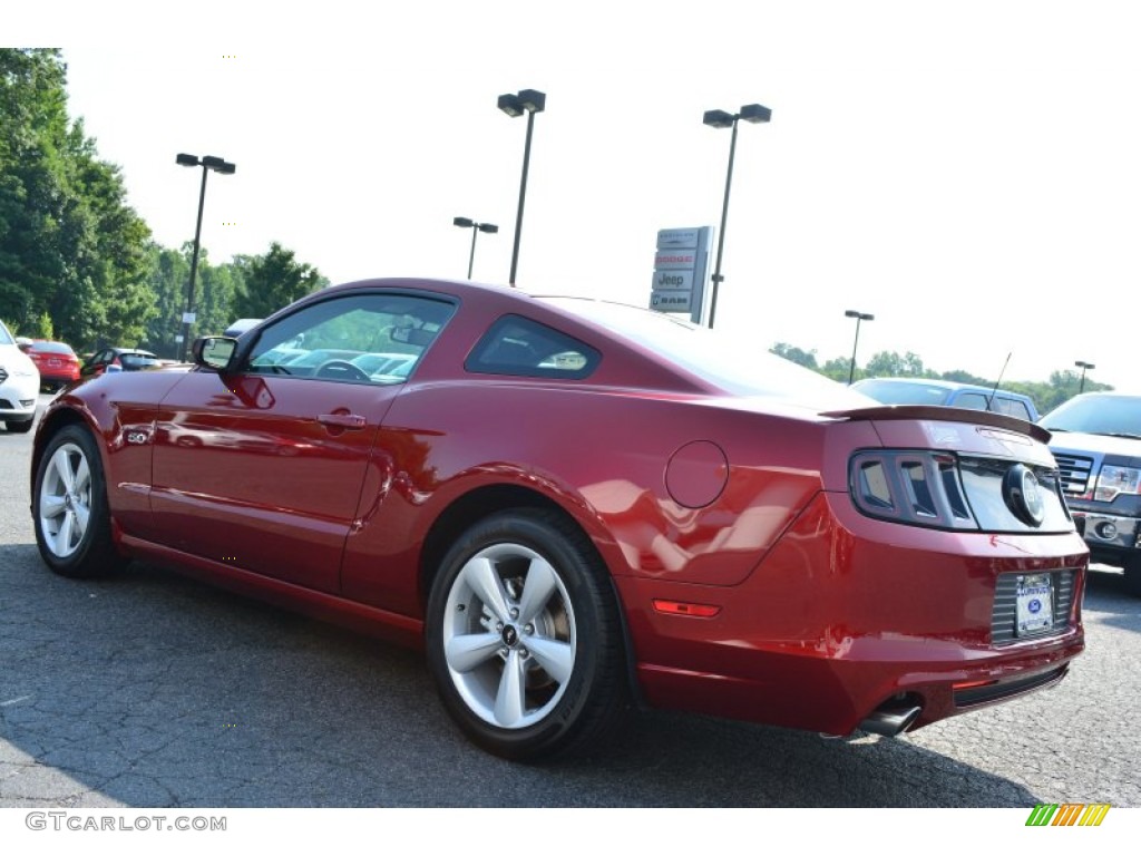 2014 Mustang GT Coupe - Ruby Red / Charcoal Black photo #20