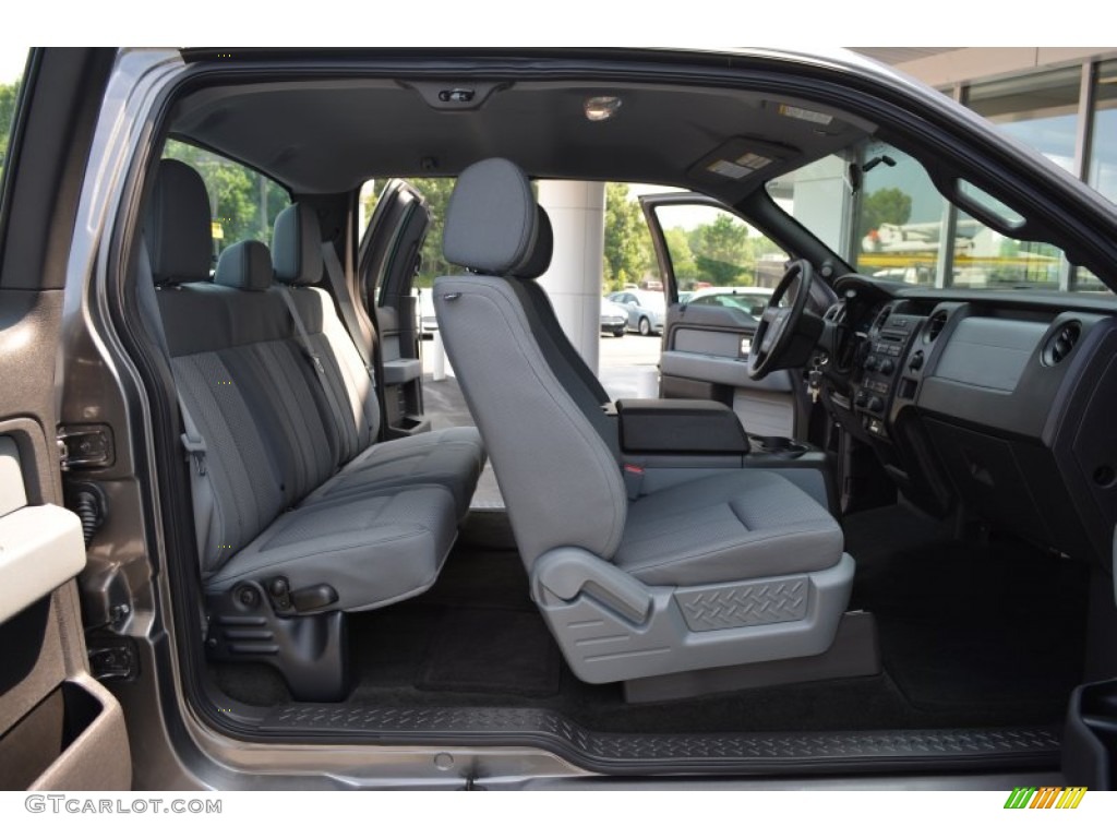 2014 F150 STX SuperCab - Sterling Grey / Steel Grey photo #12