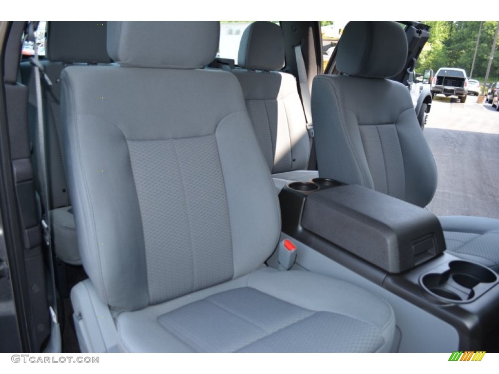 2014 F150 STX SuperCab - Sterling Grey / Steel Grey photo #14