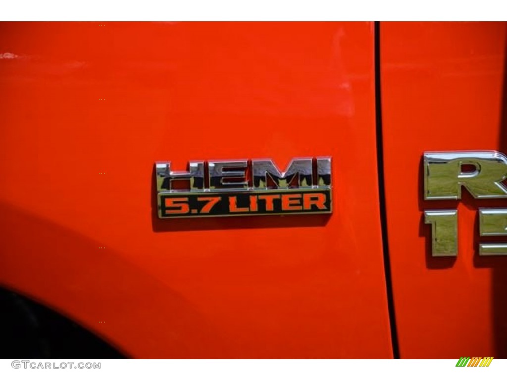 2014 1500 Sport Crew Cab 4x4 - Flame Red / Black photo #11