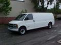 Summit White - Express 2500 Extended Commercial Van Photo No. 1