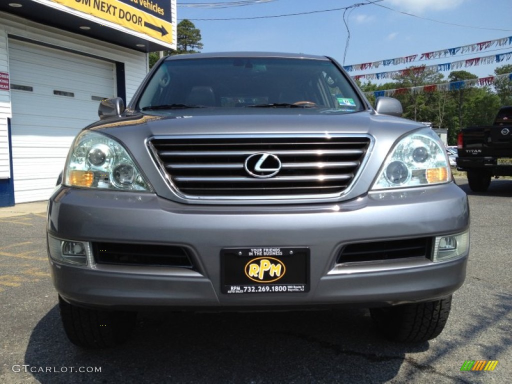 2004 GX 470 - Blue Meridian Pearl / Dark Gray photo #4