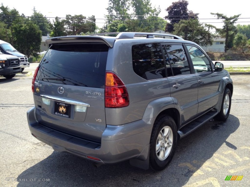 2004 GX 470 - Blue Meridian Pearl / Dark Gray photo #9