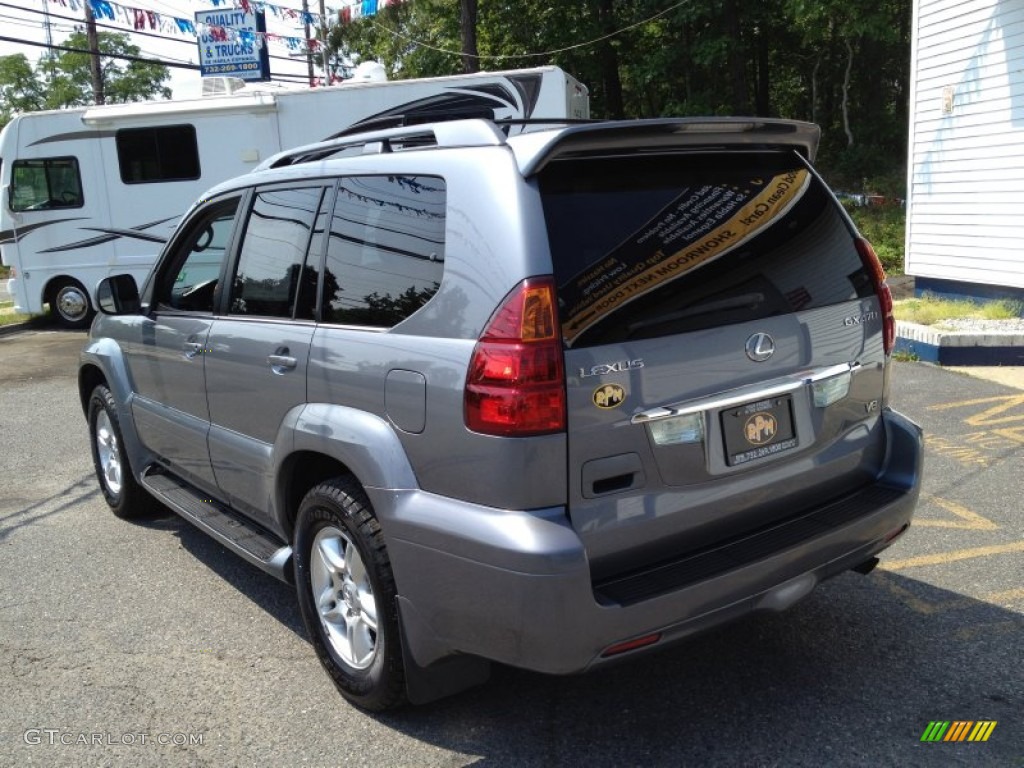 2004 GX 470 - Blue Meridian Pearl / Dark Gray photo #11