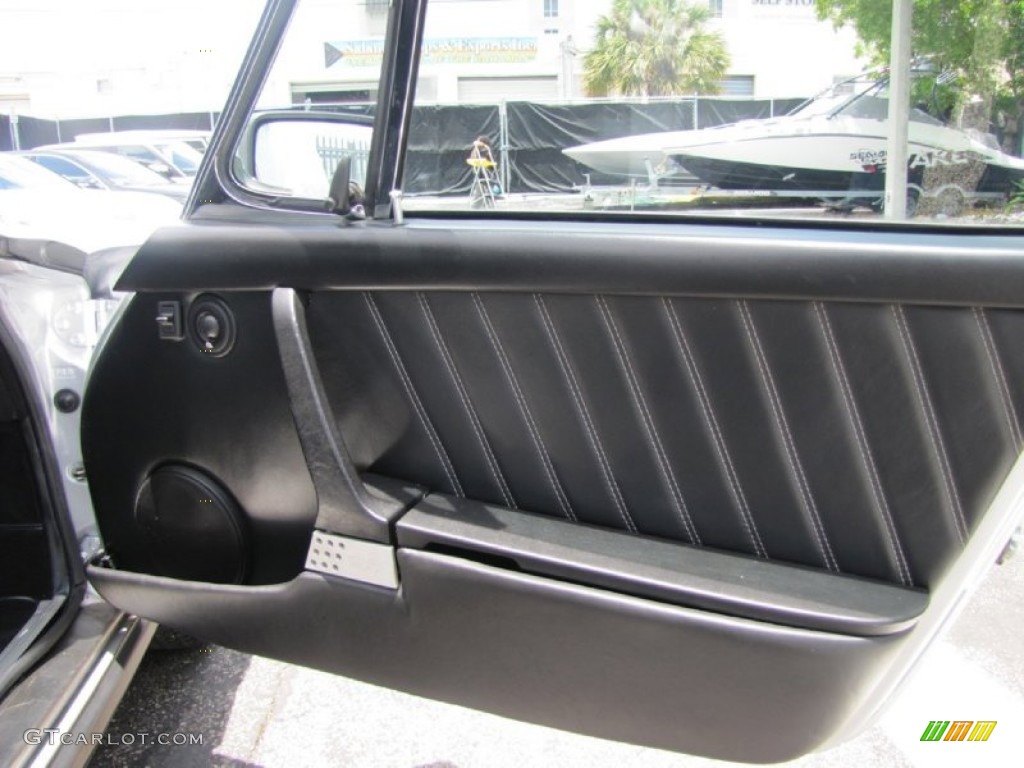 1976 Porsche 911 S Targa Black Door Panel Photo #94531509