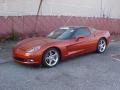 2005 Daytona Sunset Orange Metallic Chevrolet Corvette Coupe  photo #1