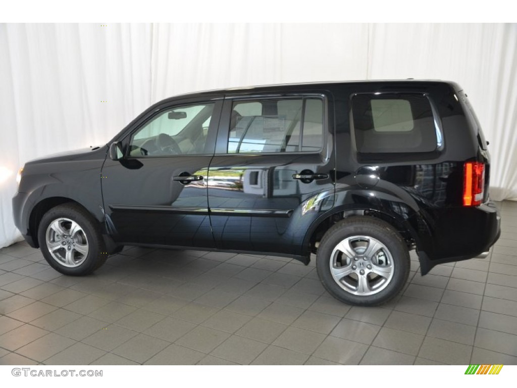 Crystal Black Pearl 2015 Honda Pilot EX-L 4WD Exterior Photo #94532379