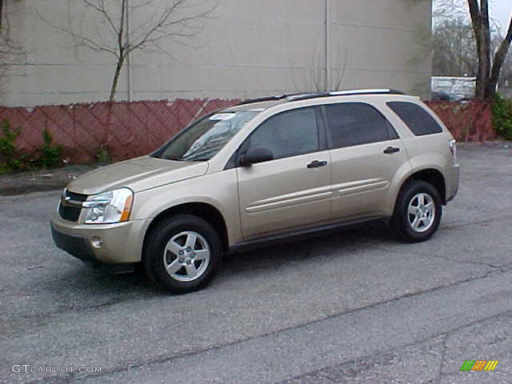 2005 Equinox LS - Sandstone Metallic / Light Cashmere photo #1