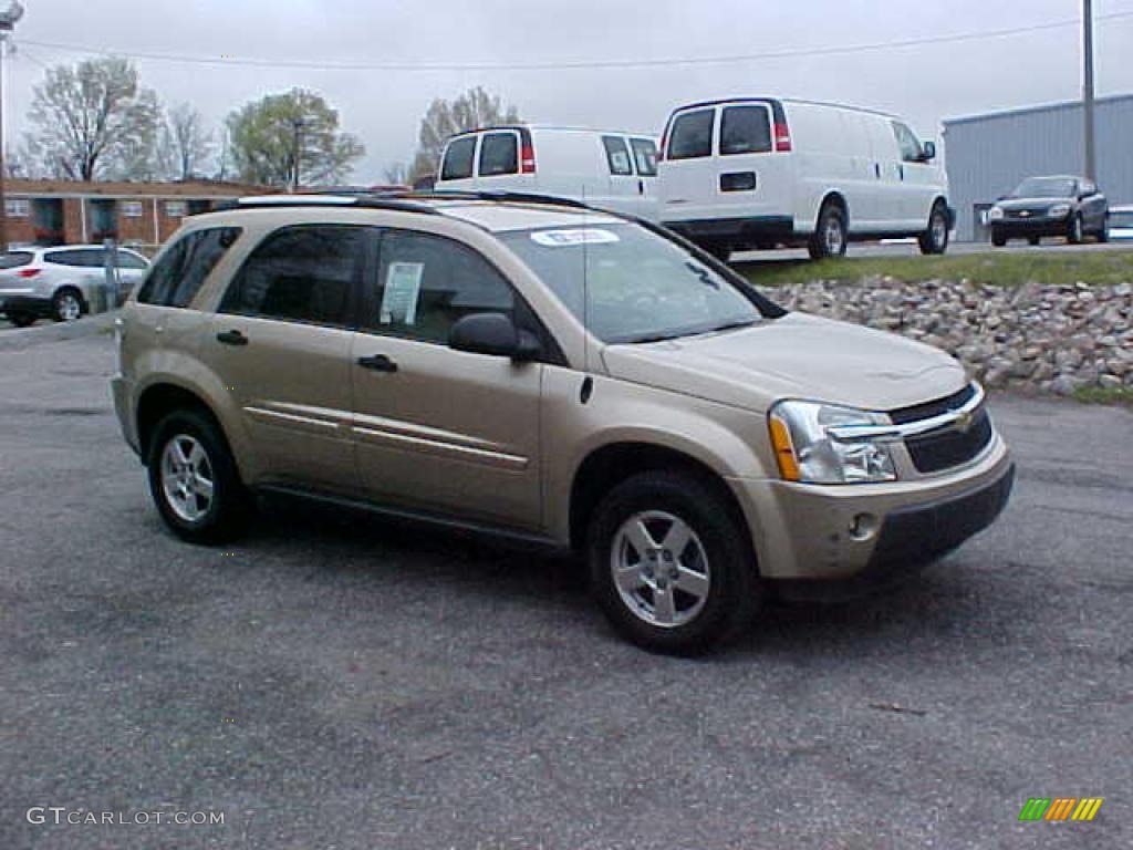 2005 Equinox LS - Sandstone Metallic / Light Cashmere photo #3