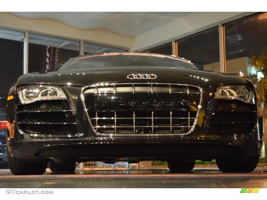 2011 R8 5.2 FSI quattro - Phantom Black Pearl Effect / Black Fine Nappa Leather photo #15