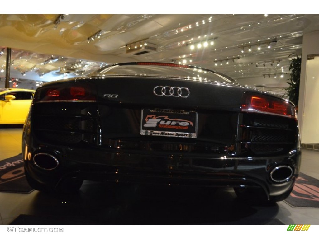 2011 R8 5.2 FSI quattro - Phantom Black Pearl Effect / Black Fine Nappa Leather photo #25