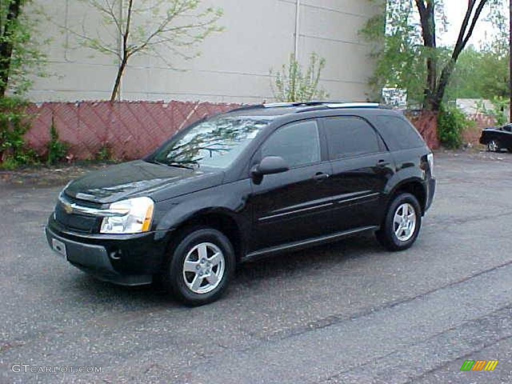 2005 Equinox LS - Black / Light Gray photo #1