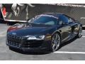 2011 Phantom Black Pearl Effect Audi R8 5.2 FSI quattro  photo #35