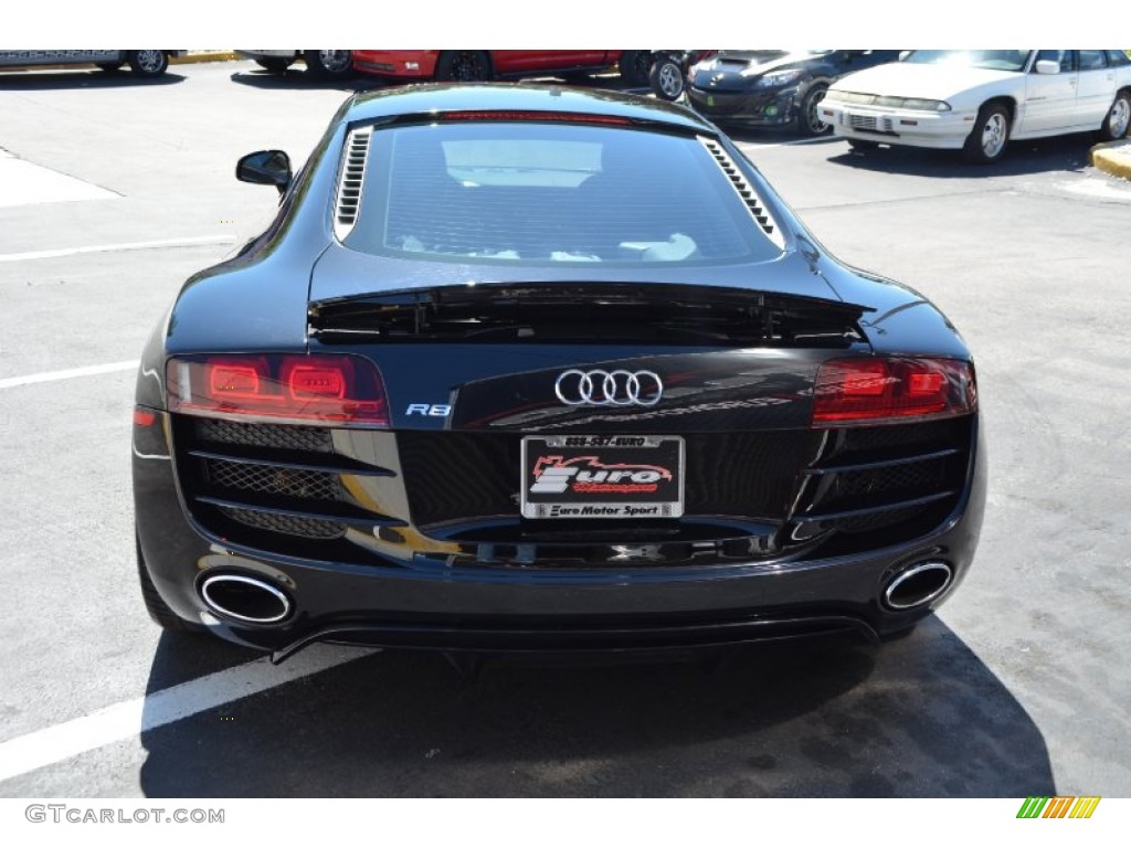 2011 R8 5.2 FSI quattro - Phantom Black Pearl Effect / Black Fine Nappa Leather photo #40