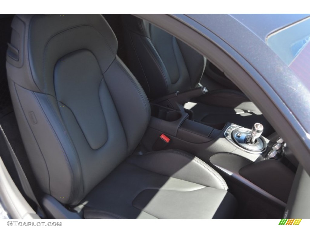 2011 R8 5.2 FSI quattro - Phantom Black Pearl Effect / Black Fine Nappa Leather photo #44