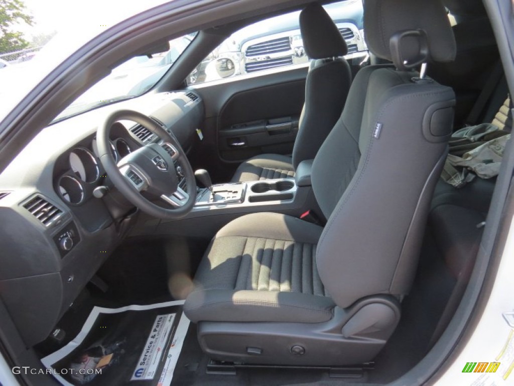 2014 Challenger SXT - Bright White / Dark Slate Gray photo #6