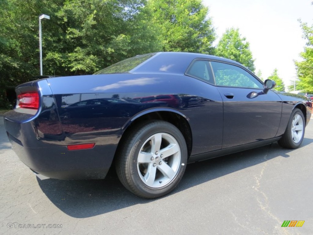 2014 Challenger SXT - Jazz Blue Pearl Coat / Dark Slate Gray photo #3
