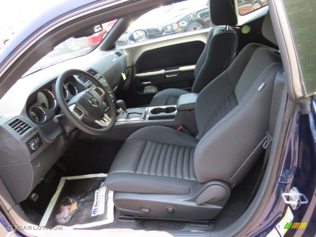 2014 Challenger SXT - Jazz Blue Pearl Coat / Dark Slate Gray photo #6