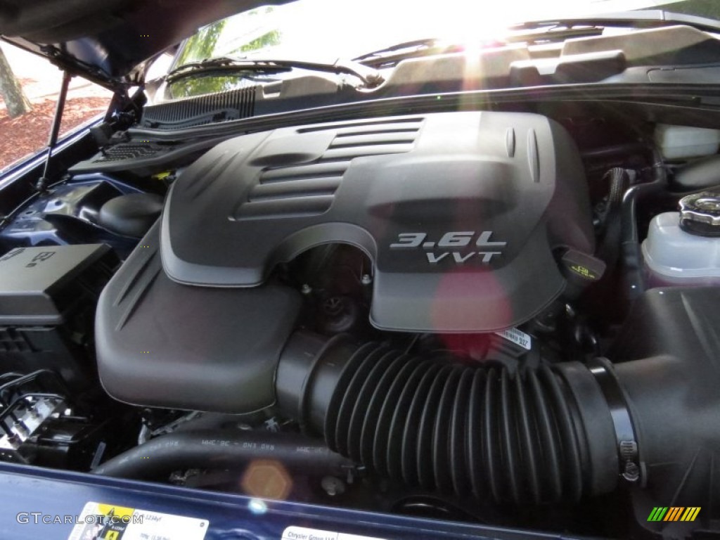 2014 Challenger SXT - Jazz Blue Pearl Coat / Dark Slate Gray photo #8