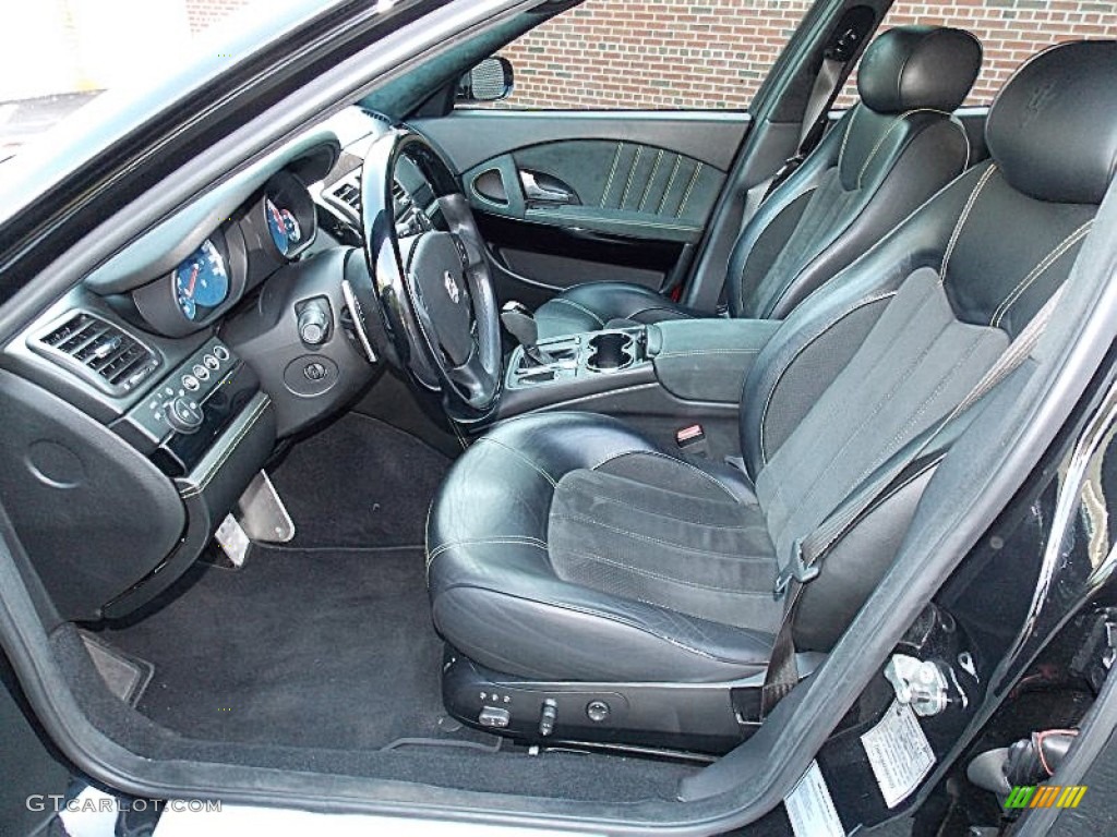 Nero Interior 2008 Maserati Quattroporte Standard Quattroporte Model Photo #94534170