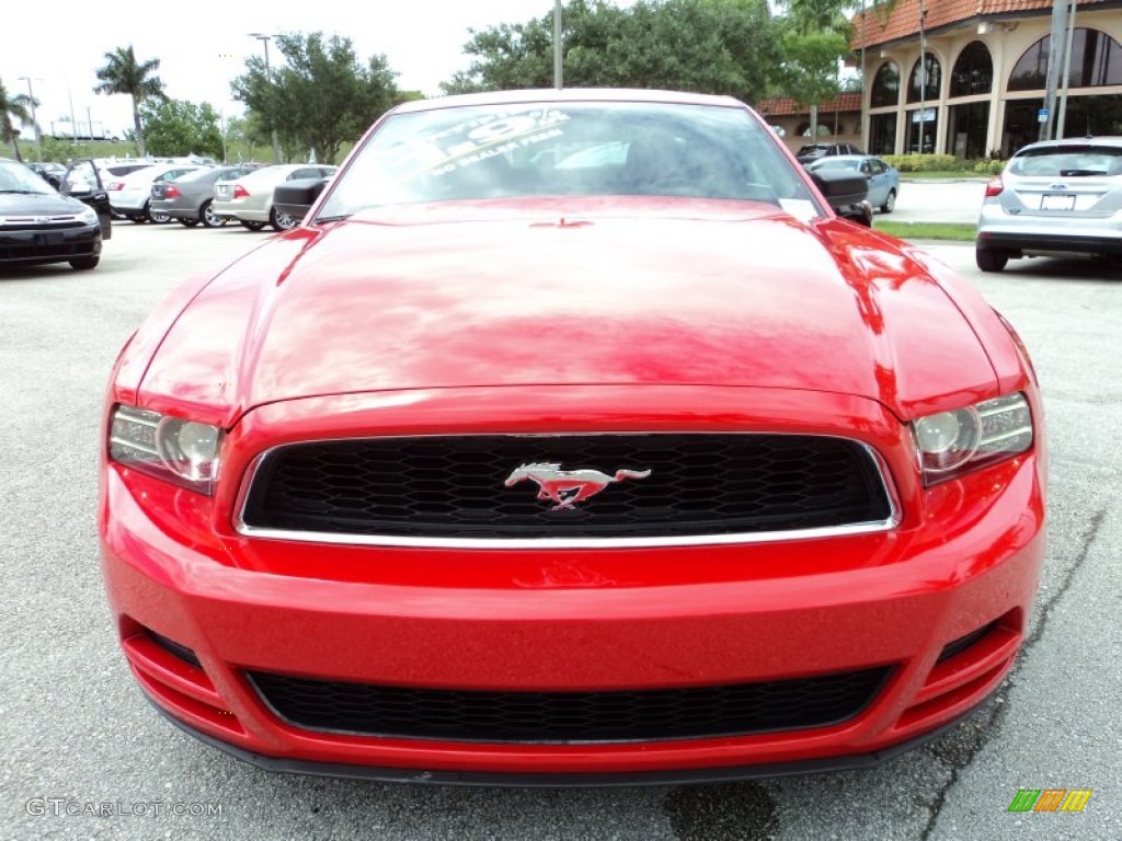 2014 Mustang V6 Coupe - Race Red / Charcoal Black photo #15