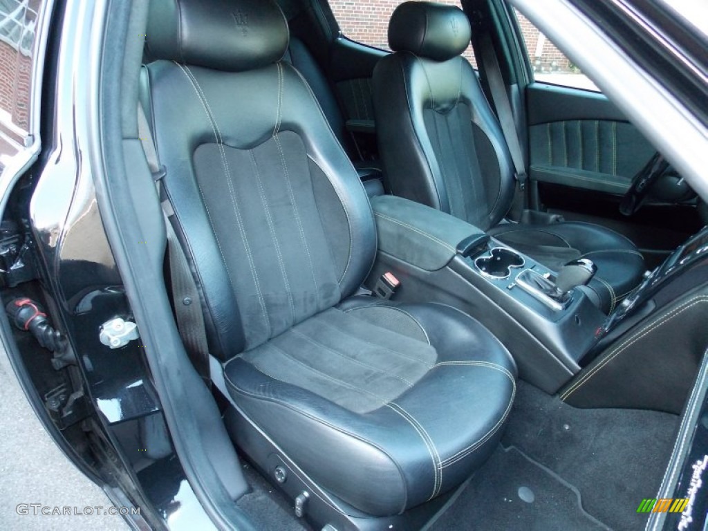 2008 Maserati Quattroporte Standard Quattroporte Model Front Seat Photos
