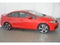 Crimson Pearl - Civic Si Sedan Photo No. 4