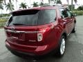 2013 Ruby Red Metallic Ford Explorer XLT  photo #6