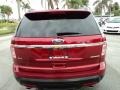 2013 Ruby Red Metallic Ford Explorer XLT  photo #7