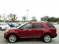 2013 Ruby Red Metallic Ford Explorer XLT  photo #12