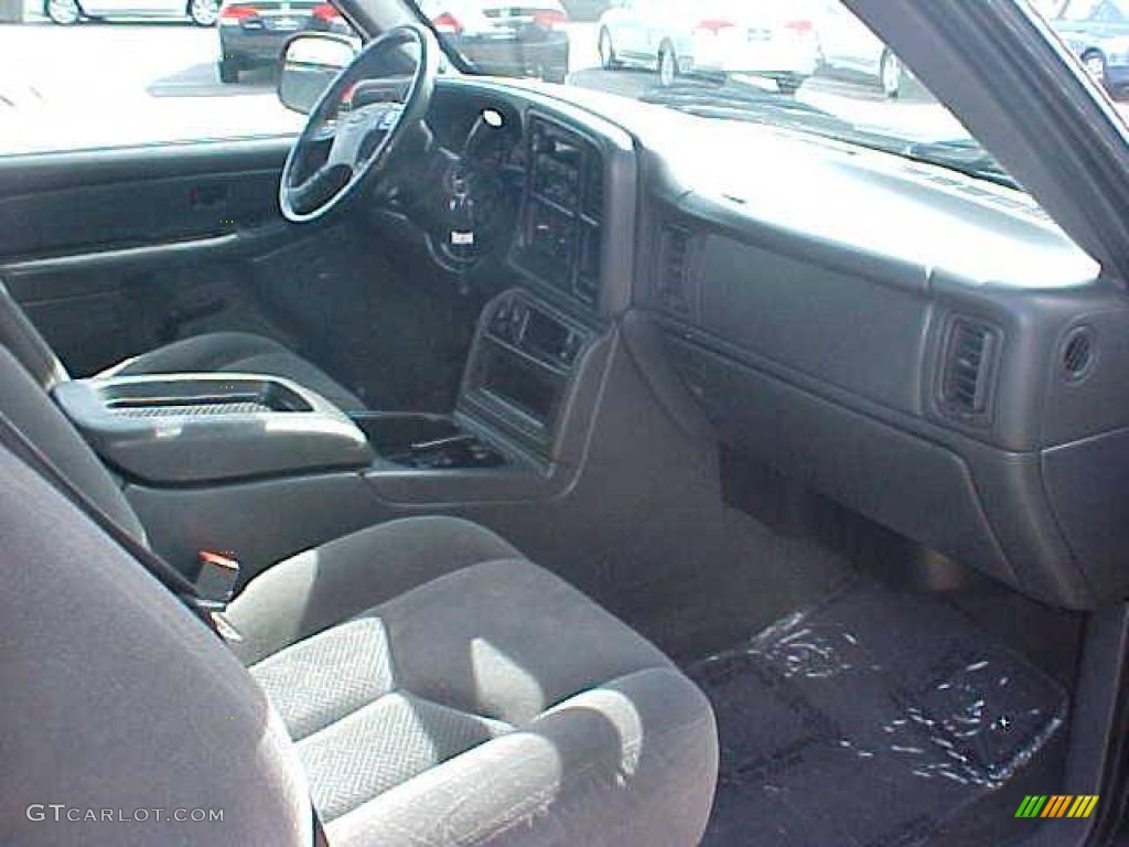 2005 Silverado 1500 Z71 Extended Cab 4x4 - Dark Gray Metallic / Dark Charcoal photo #11