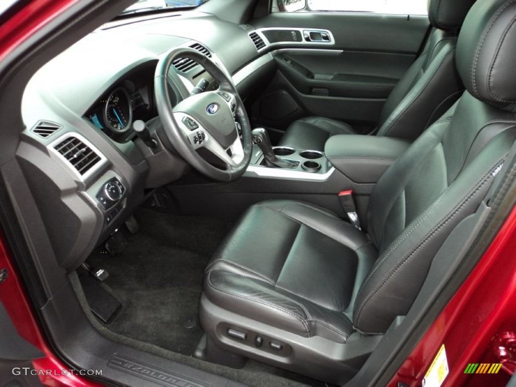 2013 Explorer XLT - Ruby Red Metallic / Charcoal Black photo #15