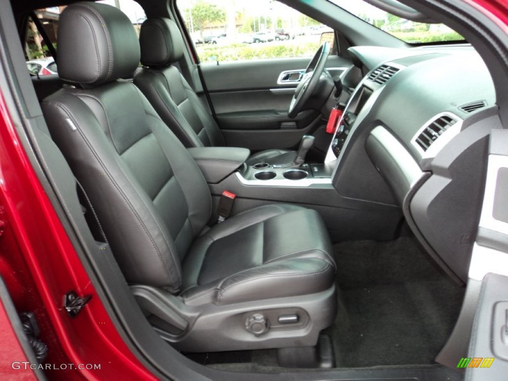 2013 Explorer XLT - Ruby Red Metallic / Charcoal Black photo #18