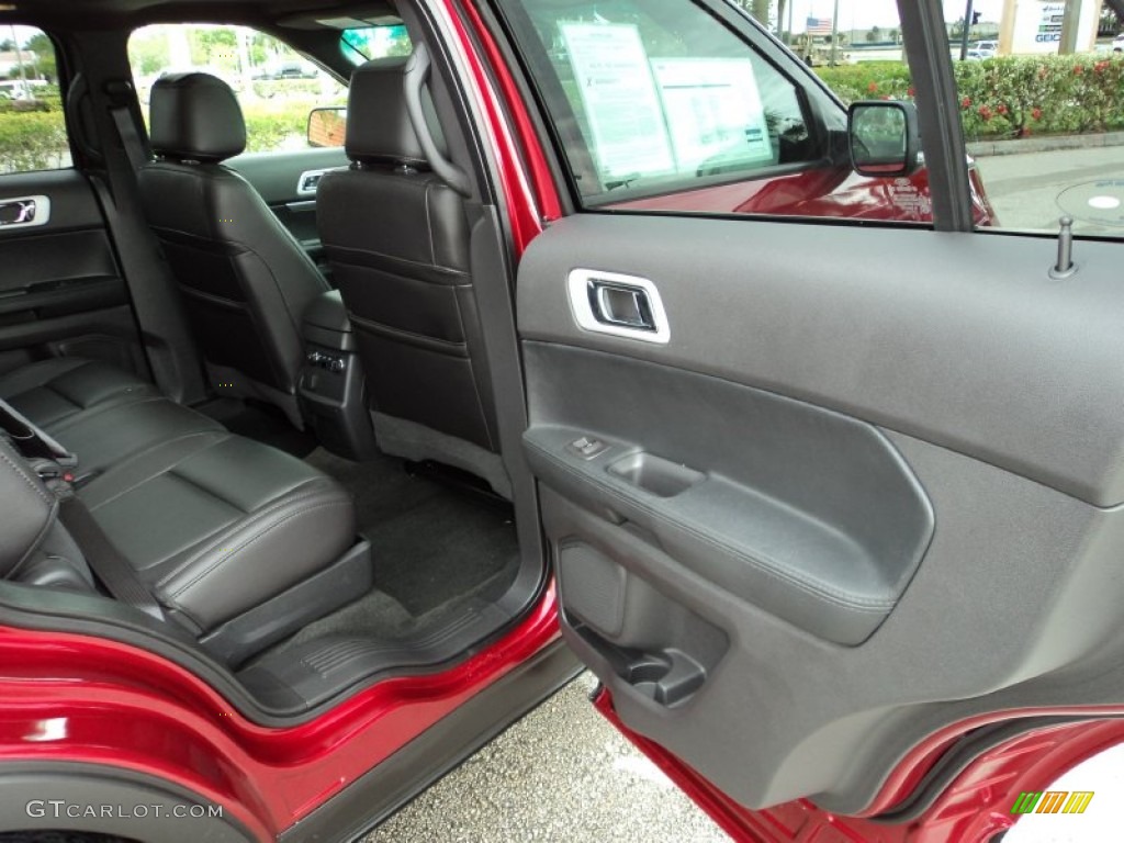 2013 Explorer XLT - Ruby Red Metallic / Charcoal Black photo #19
