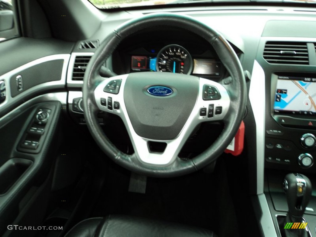 2013 Explorer XLT - Ruby Red Metallic / Charcoal Black photo #24